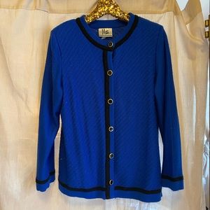VINTAGE 80’s Blue Cardigan